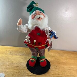 Annalee Dolls 20" Workshop Santa 402408 Vtg 75th Anniversary Christmas Decor